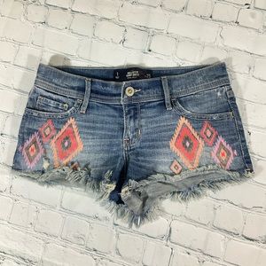 Hollister jean shorts